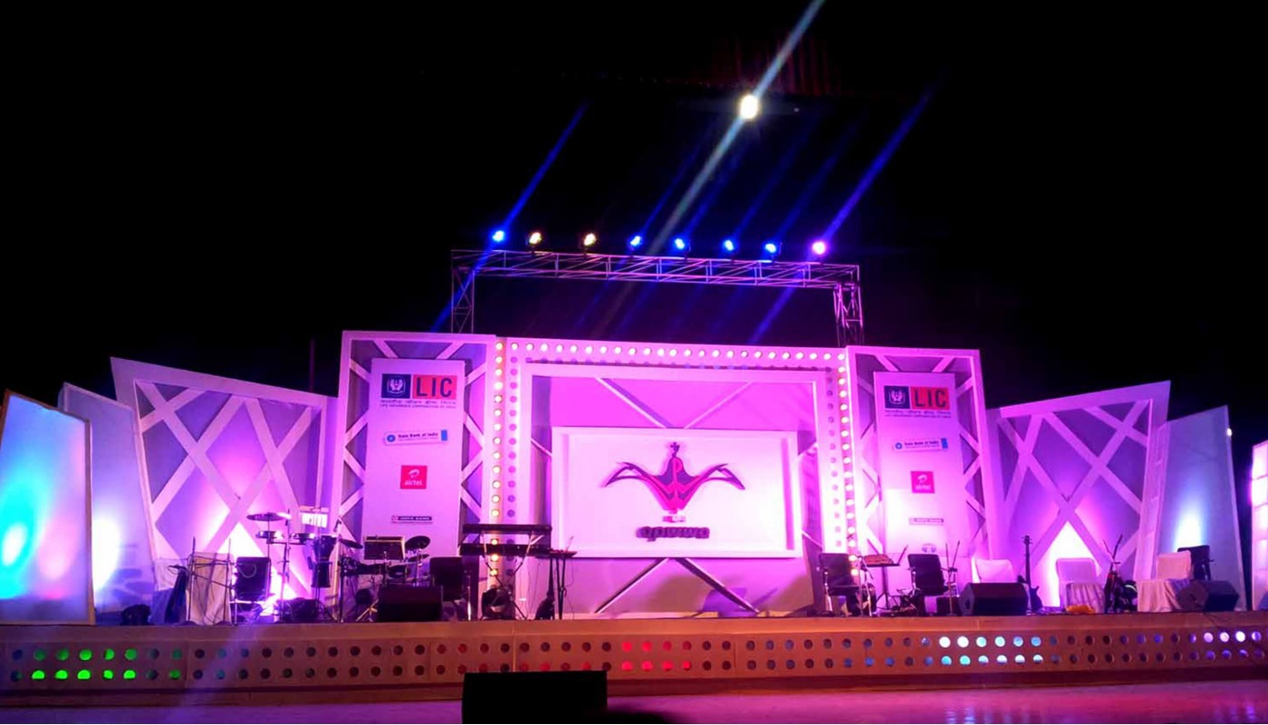 STAGING-STAGE BACKDROPS