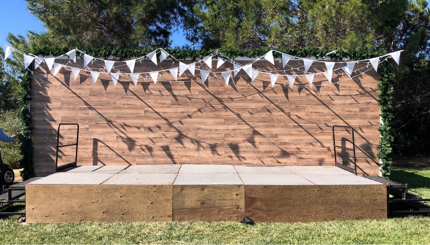 STAGING-STAGE BACKDROPS