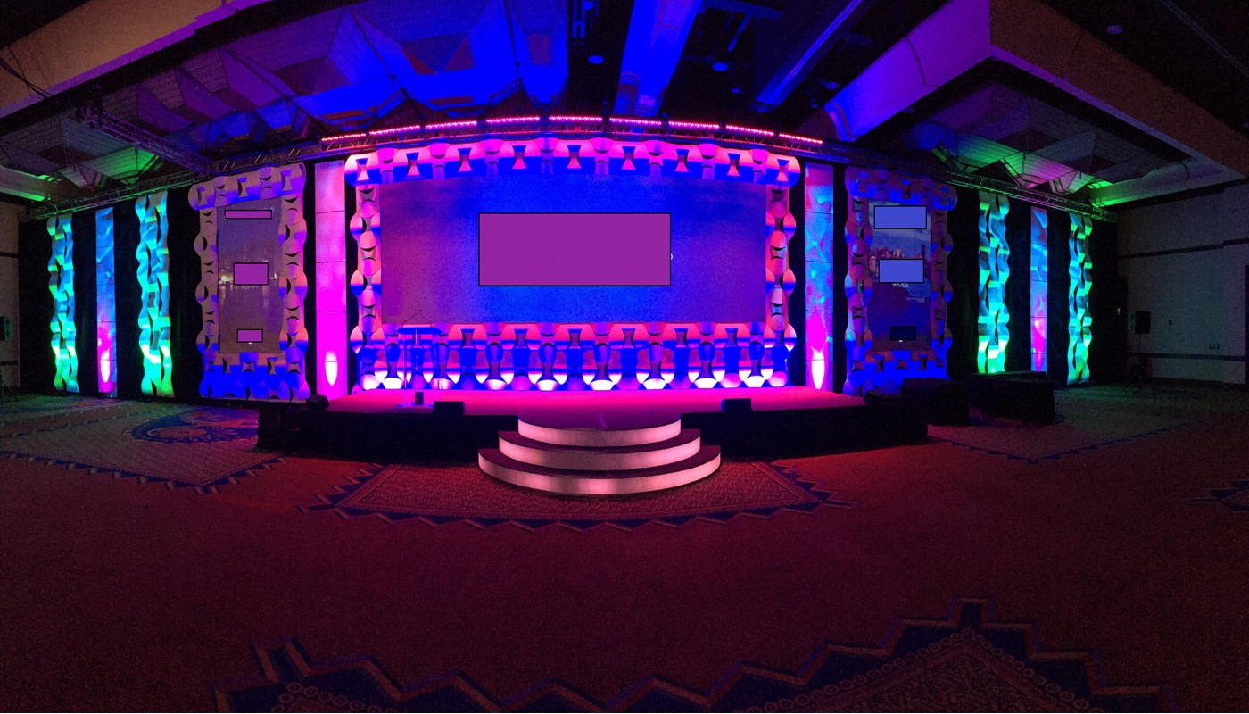 STAGING-STAGE BACKDROPS