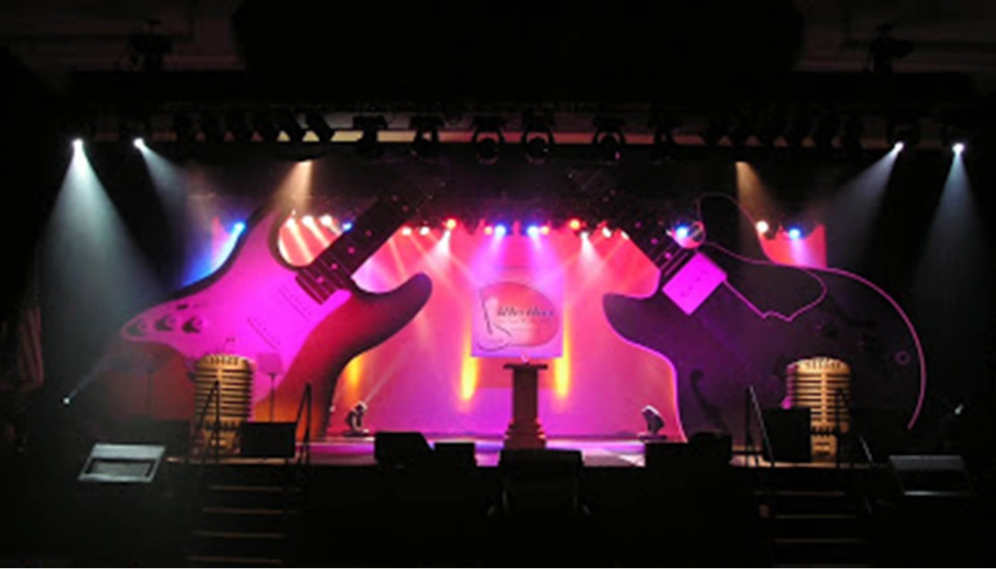 STAGING-STAGE BACKDROPS
